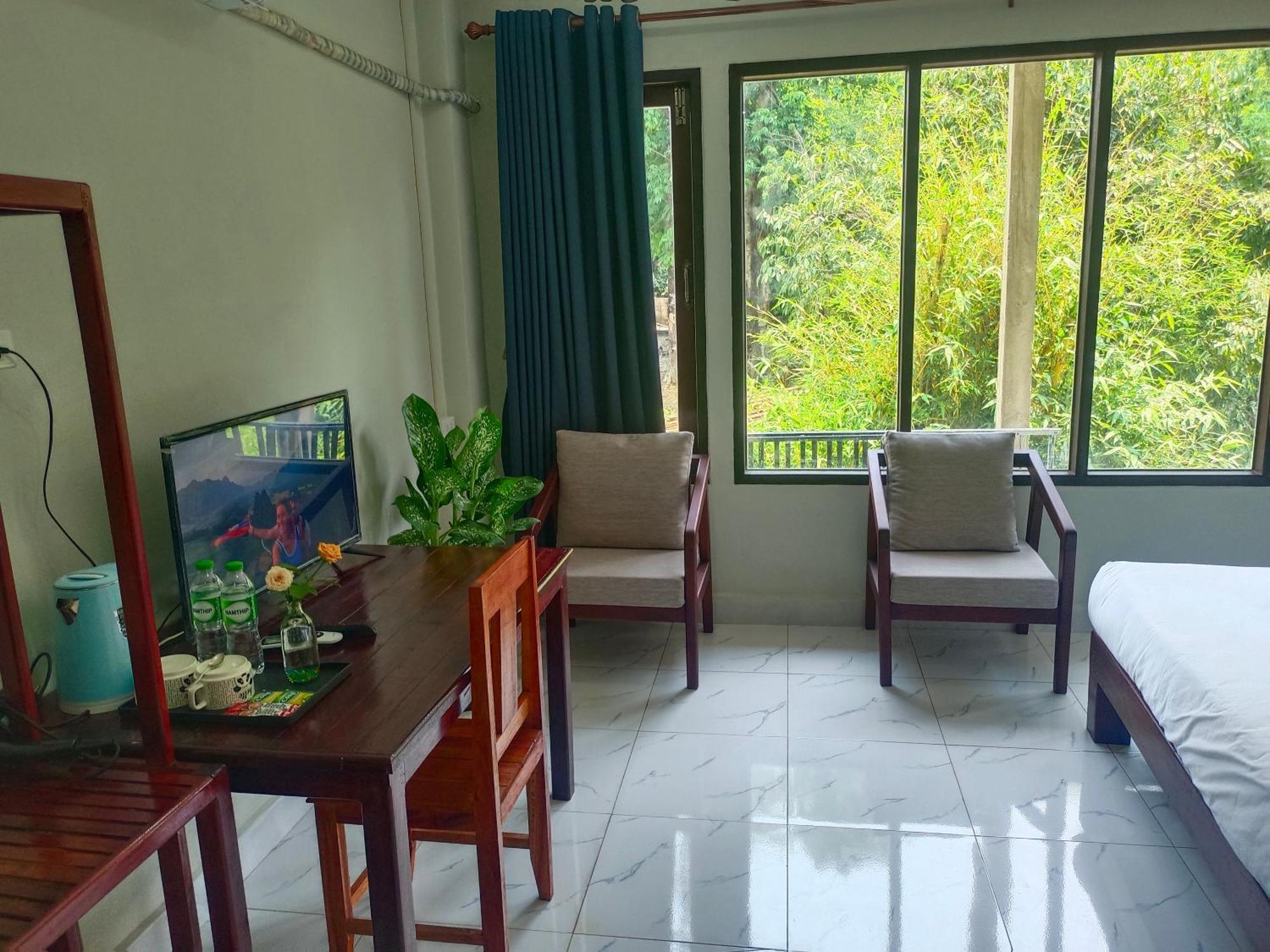 Dok Champa Resort Vang Vieng Exterior foto